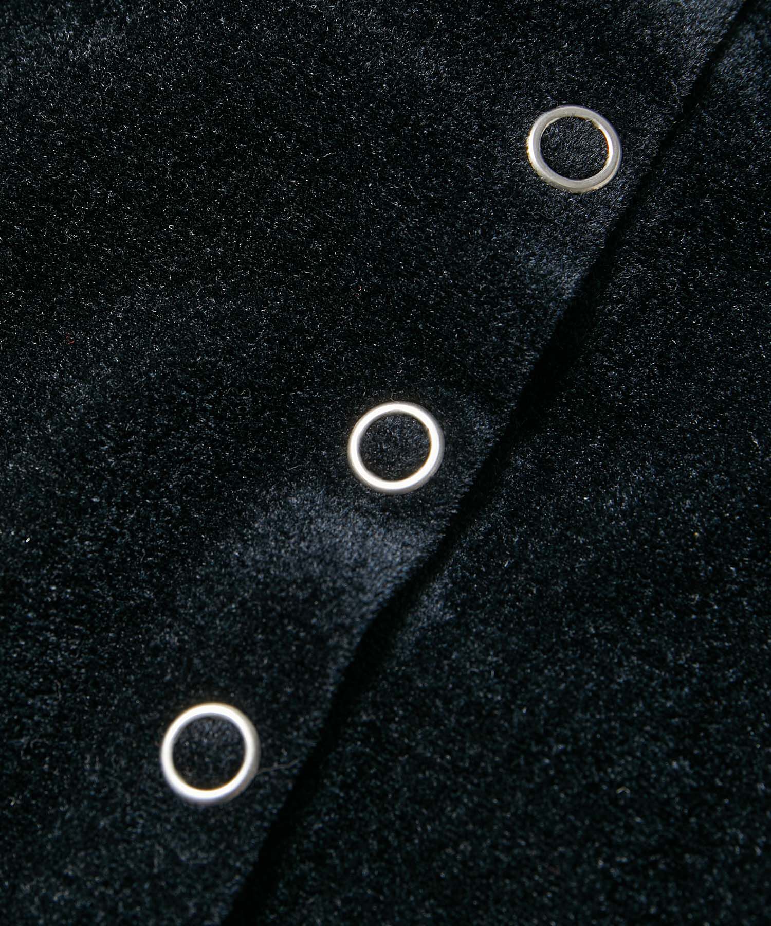 ADAM ET ROPE'「【洗える・ストレッチ】シアートリコットベロアカーディガン」|カーディガン|