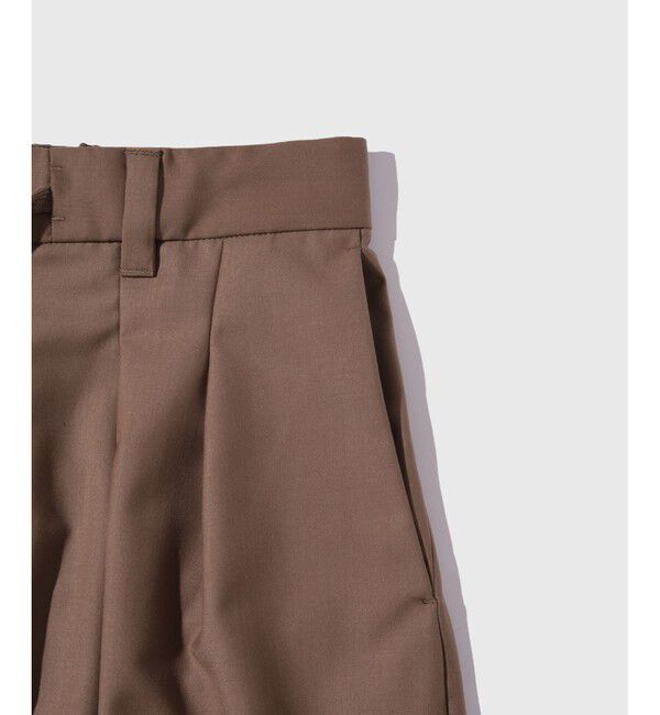 ADAM ET ROPE'「《新色》【WEB限定】2タック ワイドルーズ ドカンパンツ / シーズンレス / スラックス / ユニセックス」|スラックス|