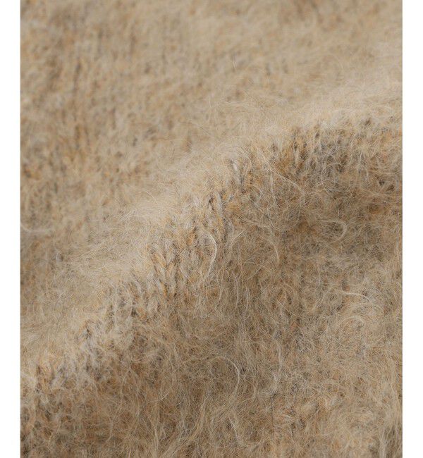 ADAM ET ROPE'「【EMOELLE】モヘアファーボレロカーディガン」|カーディガン|