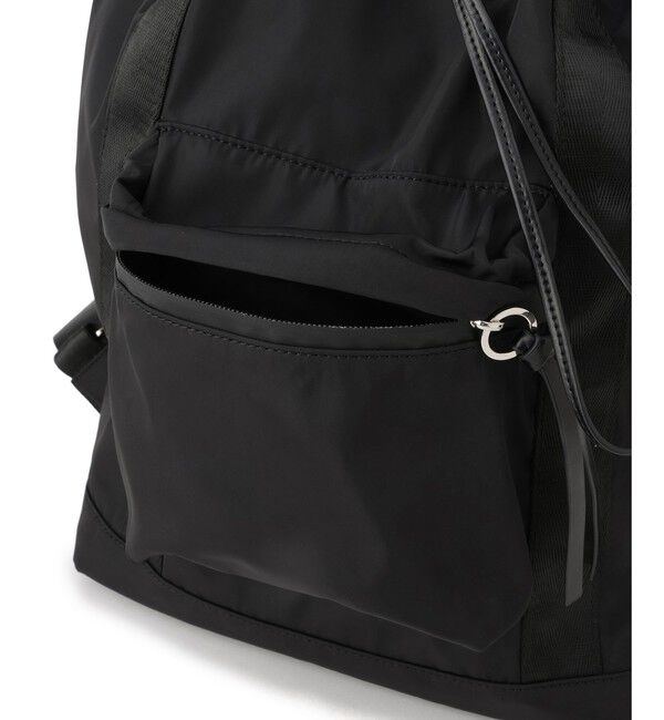 ADAM ET ROPE'「アウトポケットドロストリュック/撥水」|リュック|