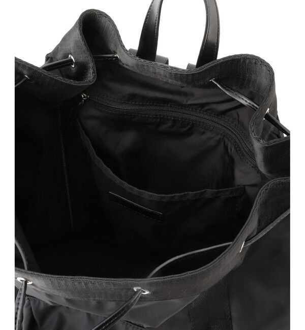 ADAM ET ROPE'「アウトポケットドロストリュック/撥水」|リュック|