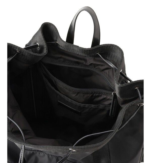 ADAM ET ROPE'「アウトポケットドロストリュック/撥水」|リュック|