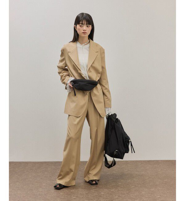 ADAM ET ROPE'「アウトポケットドロストリュック/撥水」|リュック|