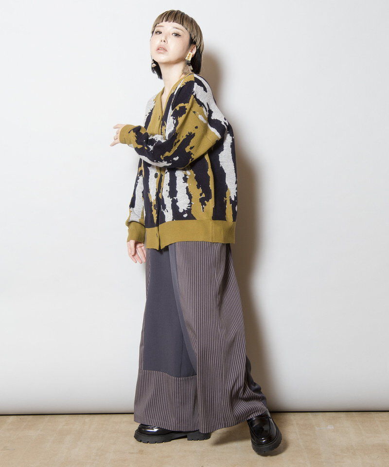  「2WAYジャガードニットプルオーバー」|ニット・セーター|