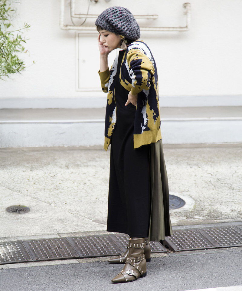  「2WAYジャガードニットプルオーバー」|ニット・セーター|