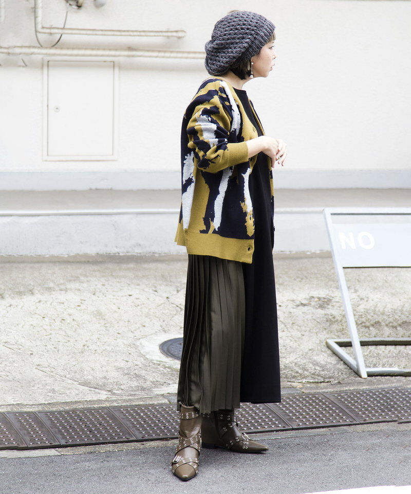  「2WAYジャガードニットプルオーバー」|ニット・セーター|