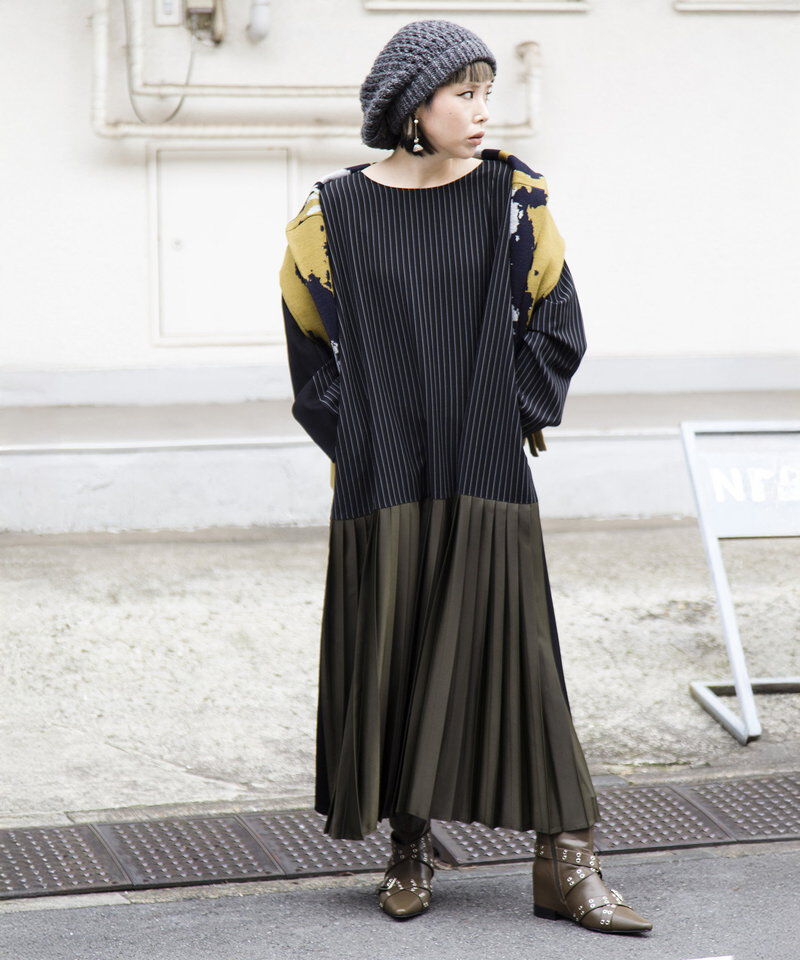  「2WAYジャガードニットプルオーバー」|ニット・セーター|