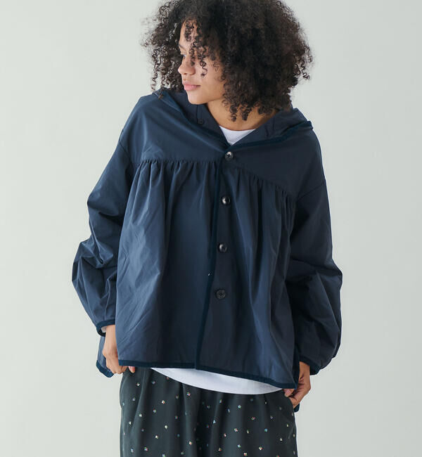 ORCIVAL「ORCIVAL | ツイル ギャザーフードコート WOMEN」|その他|