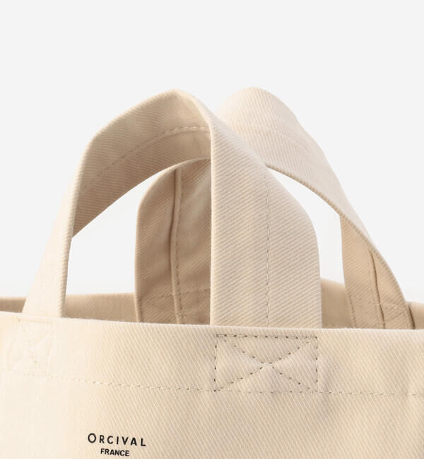ORCIVAL「ORCIVAL | PVCコットントートバッグ・小」|トートバッグ|