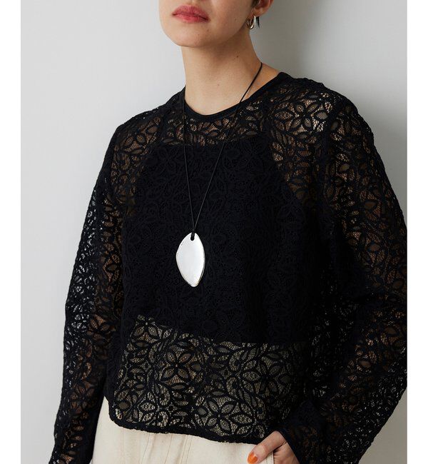 Hoaw.「【Hoaw.】Oval cord ネックレス」|リング|