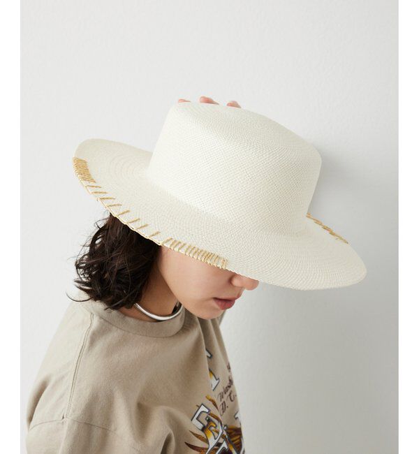 Hoaw.「【Hoaw.】PANAMA HAT」|ハット|