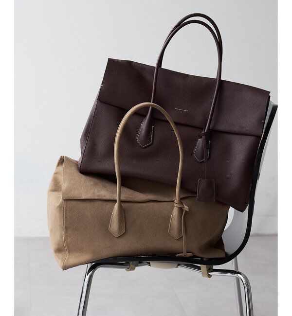 Hoaw.「【Hoaw.】スクエアフラップボストン」|トートバッグ|