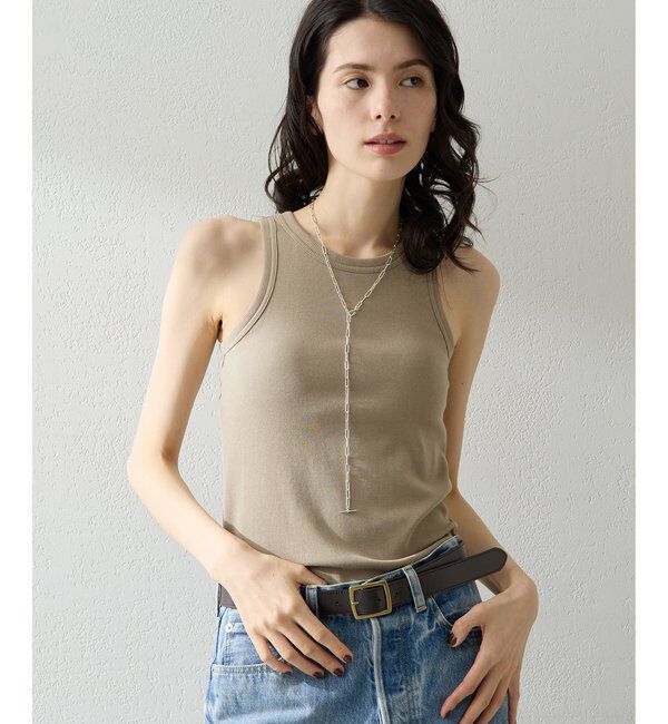 THE PAUSE「【THE PAUSE】カップインタンク」|Tシャツ・カットソー|