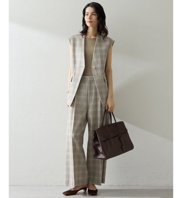 THE PAUSE「【THE PAUSE】カップインタンク」|Tシャツ・カットソー|