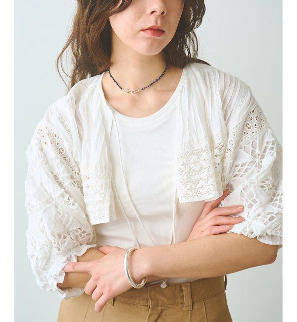  「ボレロブラウス」|シャツ・ブラウス|