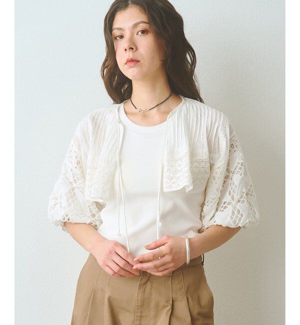  「ボレロブラウス」|シャツ・ブラウス|