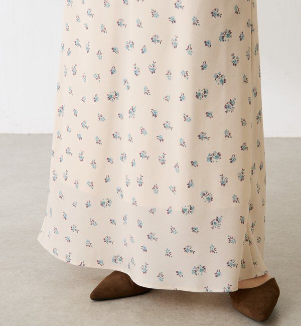  「小花柄マーメイドスカート」|スカート|