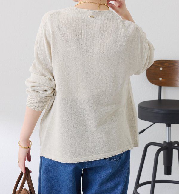  「コットン混カーディガン」|ニット・セーター|