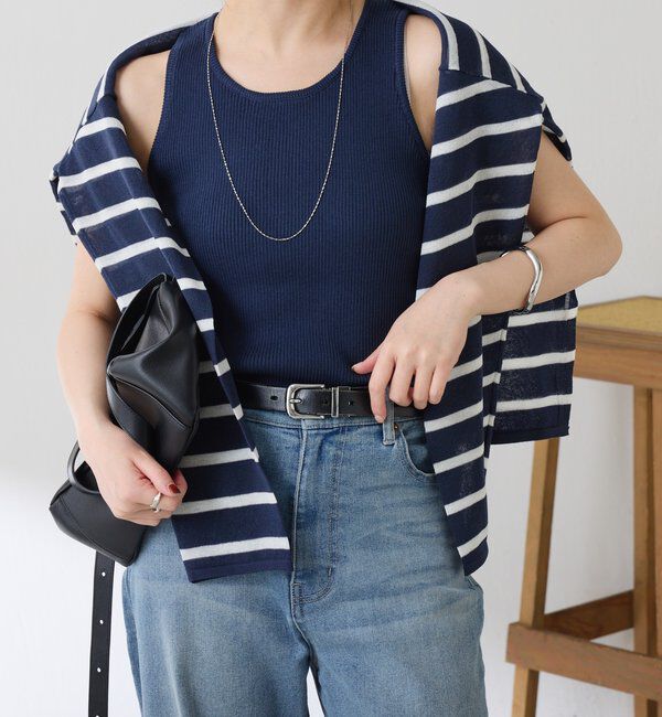  「レイヤードVネックニット」|ニット・セーター|