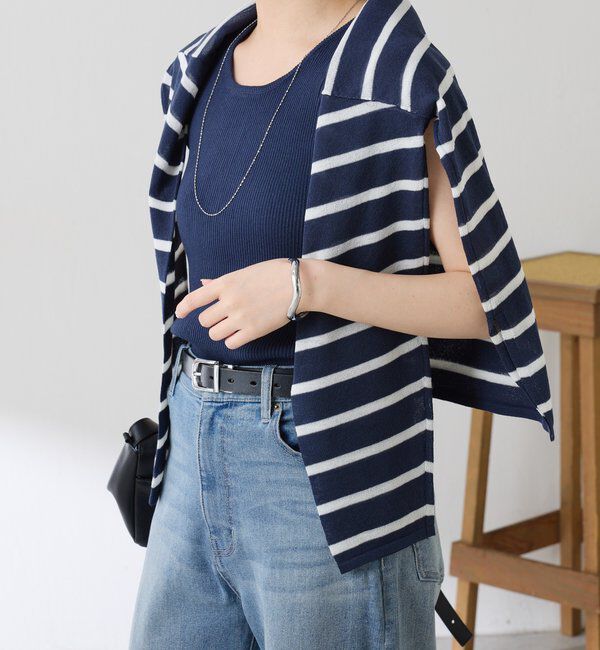  「レイヤードVネックニット」|ニット・セーター|