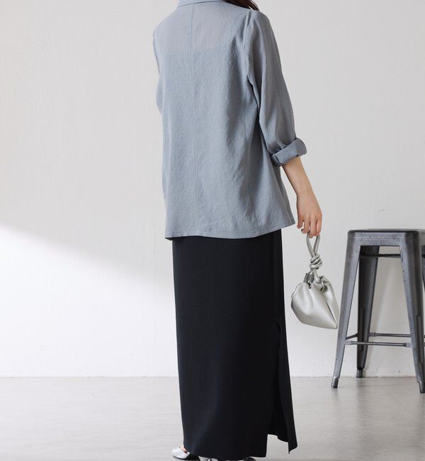  「【前後２通り/２サイズ展開】ミラノリブニットワンピース」|ワンピース|