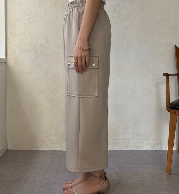  「【WEB限定】ショートベスト&times;カーゴスカートセット」|スーツ|