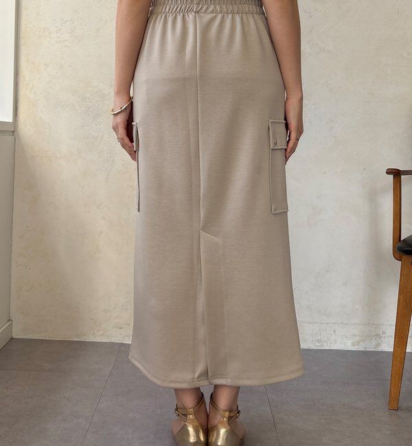  「【WEB限定】ショートベスト&times;カーゴスカートセット」|スーツ|