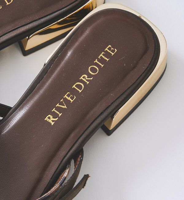  「【さりげないアクセントに】ゴールドポイントミュール」|その他|