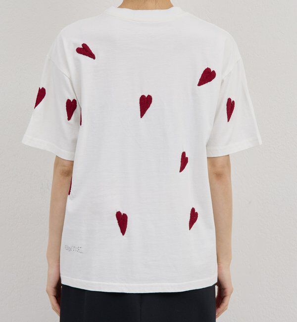  「【Dhritie】リーフ刺繍Tee」|Tシャツ・カットソー|