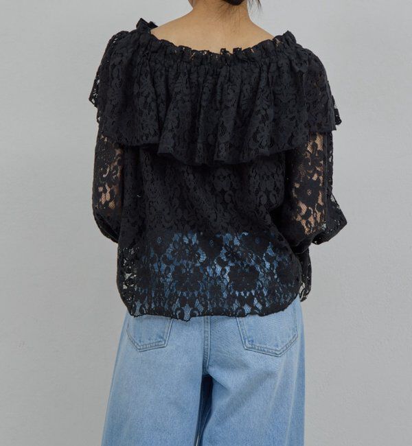  「オフショルレースブラウス」|シャツ・ブラウス|