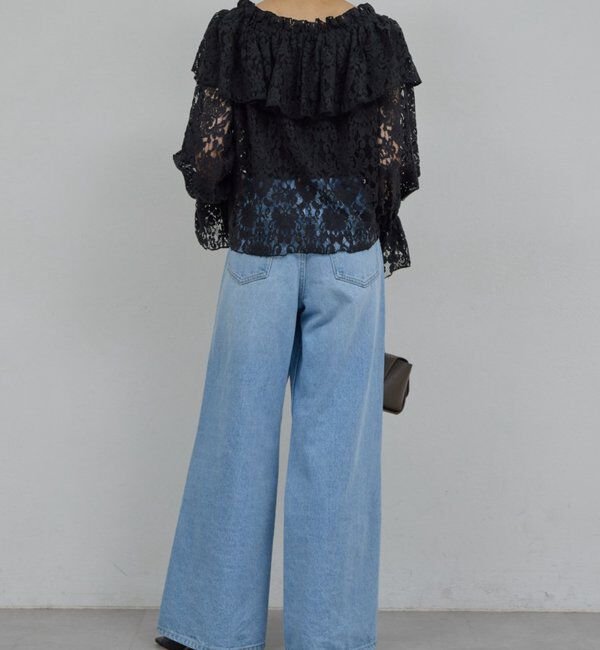  「オフショルレースブラウス」|シャツ・ブラウス|