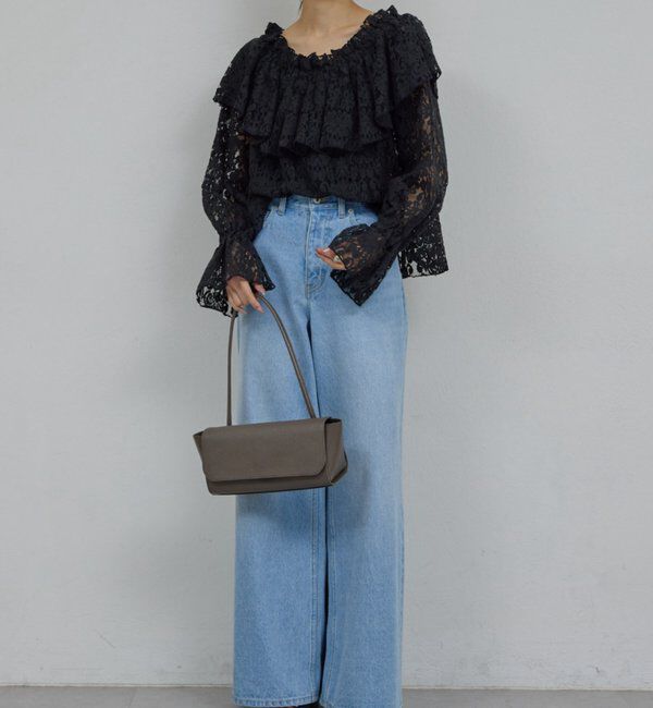  「オフショルレースブラウス」|シャツ・ブラウス|