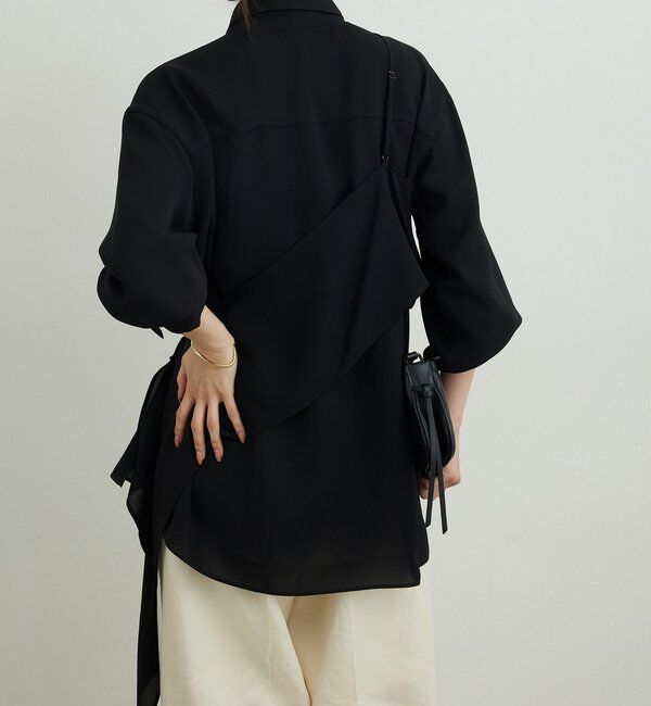  「ワンショルレイヤードシャツ」|シャツ・ブラウス|