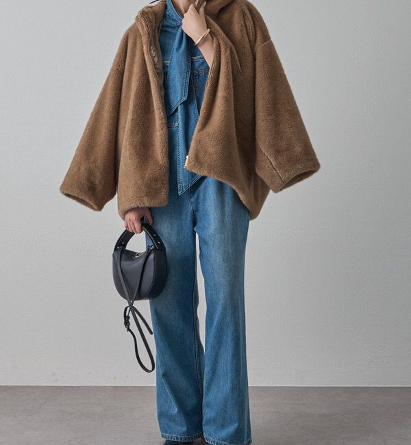 フードフェイクファーブルゾン｜ルミネのファッション通販アイルミネ<i