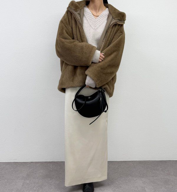 フードフェイクファーブルゾン｜ルミネのファッション通販アイルミネ<i