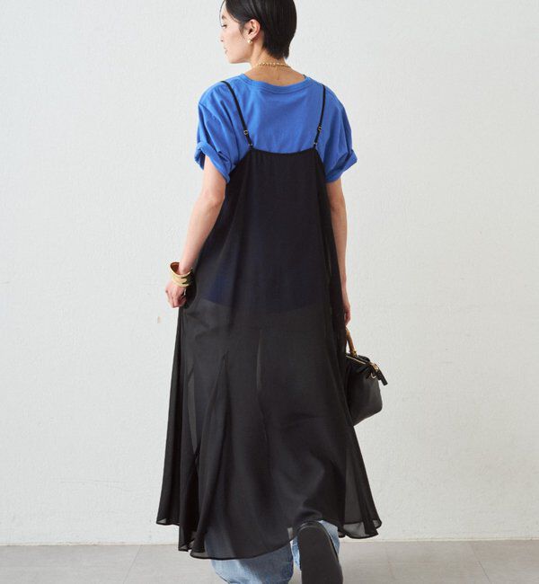  「シアーキャミワンピース」|ワンピース|