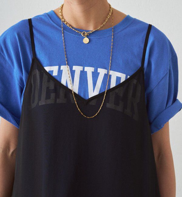  「シアーキャミワンピース」|ワンピース|