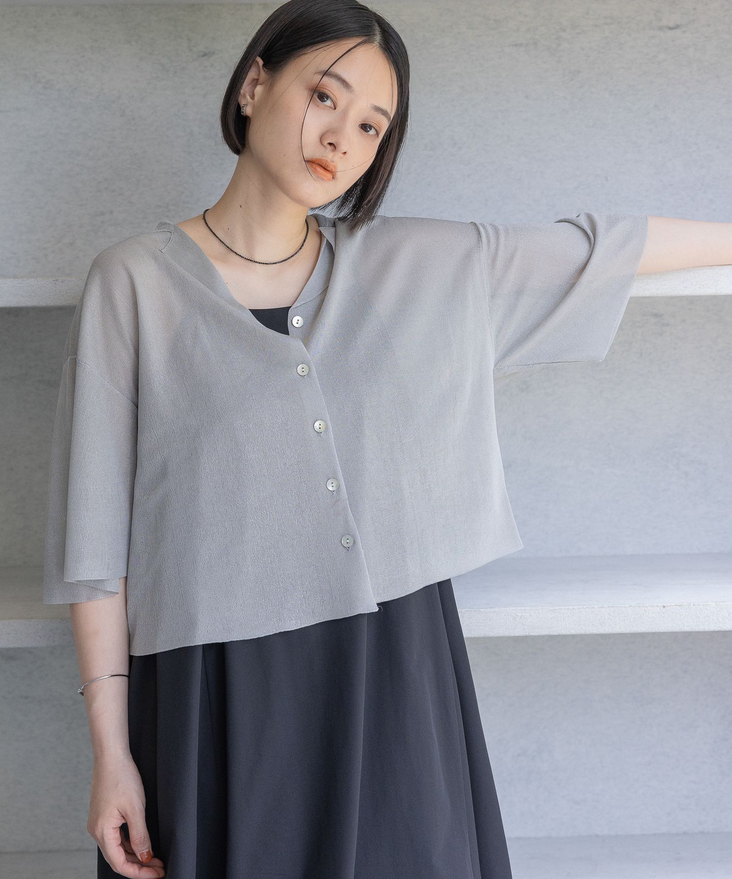 A part by 「シアーカイキンニットカーディガン」|ニット・セーター|