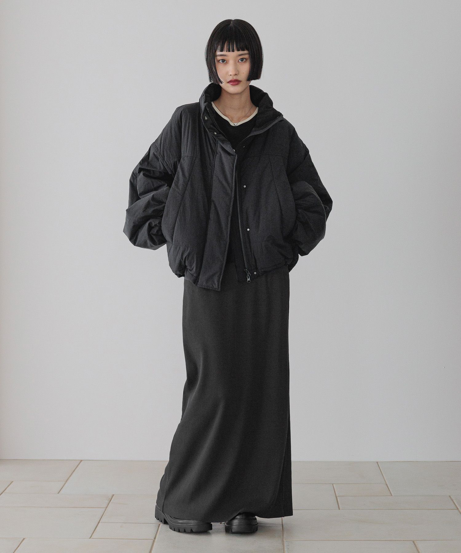 撥水加工・保温効果抜群!】モンスターショートコート（LOWRYS FARM