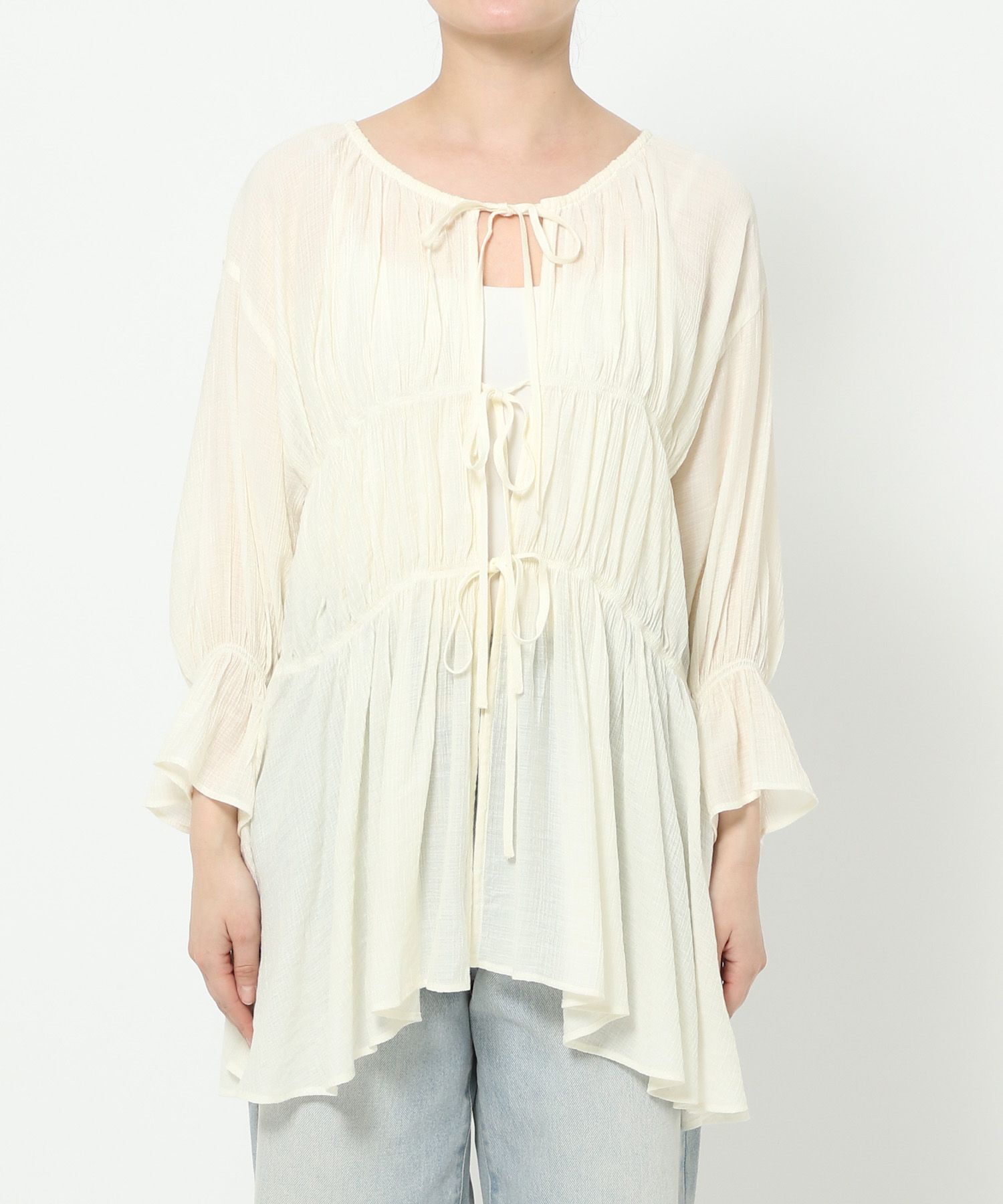 LOWRYS FARM「ヨウリュウシャーリング６Ｓ」|シャツ・ブラウス|