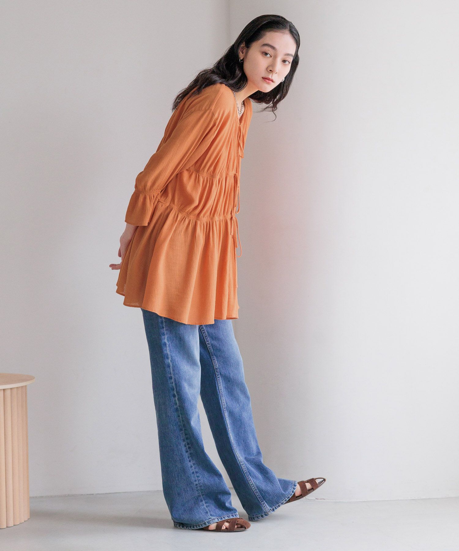 LOWRYS FARM「ヨウリュウシャーリング６Ｓ」|シャツ・ブラウス|