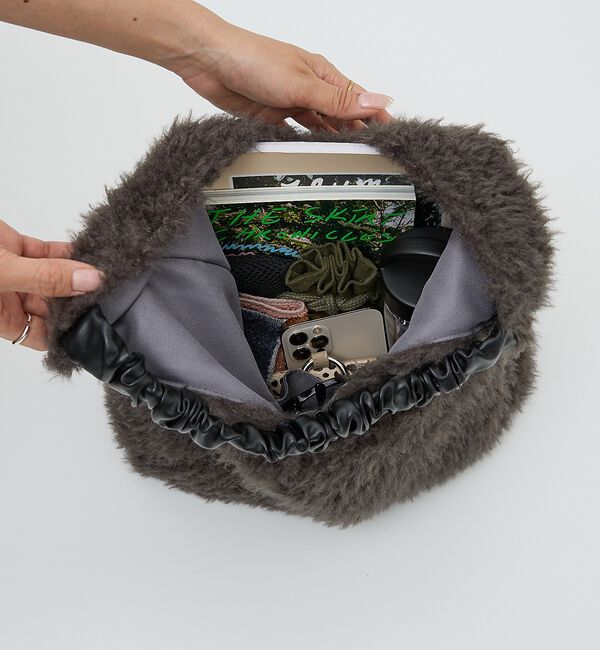 collex「【WEB限定】ギャザーハンドルエコファートートバッグ」|トートバッグ|