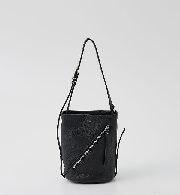 collex「【WEB限定】【Beau're/ヴュレ】斜めZIP縦長 ショルダーバッグ」|ショルダー・メッセンジャー|