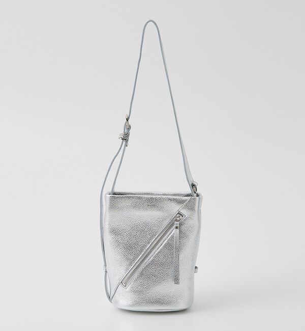 collex「【WEB限定】【Beau're/ヴュレ】斜めZIP縦長 ショルダーバッグ」|ショルダー・メッセンジャー|