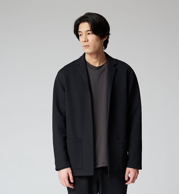 ABAHOUSE「【セットアップ対応】ECO BLUE&times;TEXBRID ダンボール素材 ジャケット」|カーディガン|