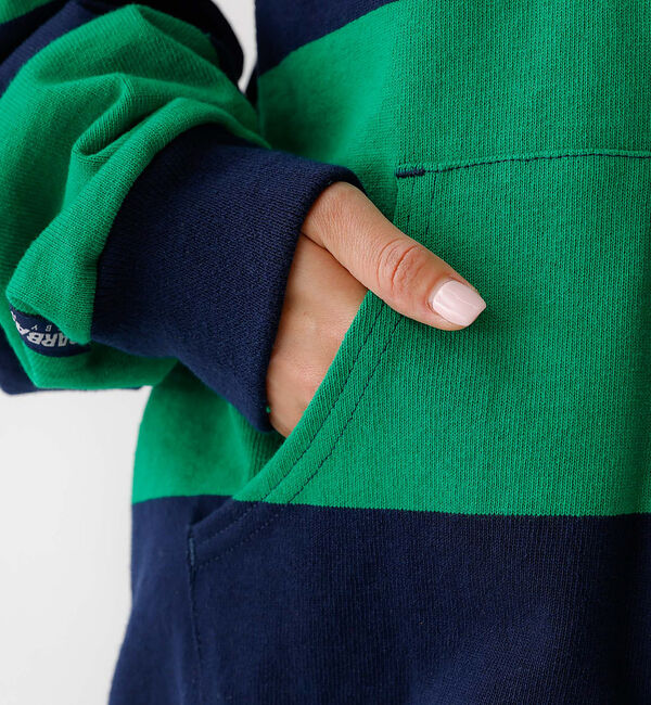 ABAHOUSE「BARBARIAN 12ozHEAVY WEIGHTカーディガン/ボーダー/ユニ」|カーディガン|