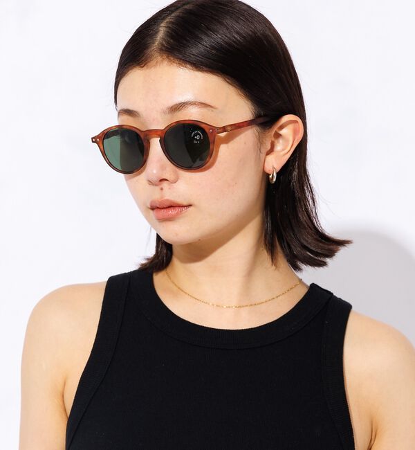 ABAHOUSE「【IZIPIZI / イジピジ】SUN #D / ボストン型 サングラス / ユ」|メガネ|