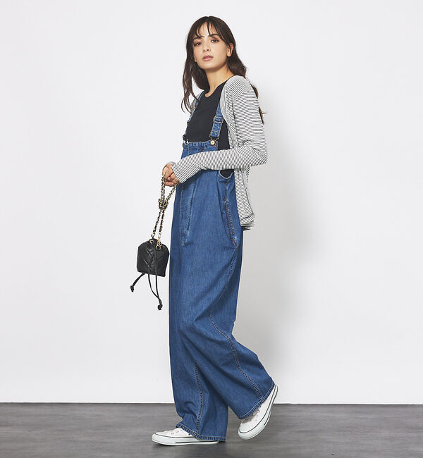 Rouge vif「【Robert P. Miller】パネルリブ Vネックカーディガン / カット」|カーディガン|