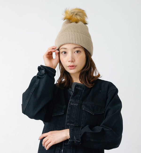 Rouge vif「【RUBEN】ボンボン付きニット帽 / ワッチキャップ / RUS-8237」|その他|