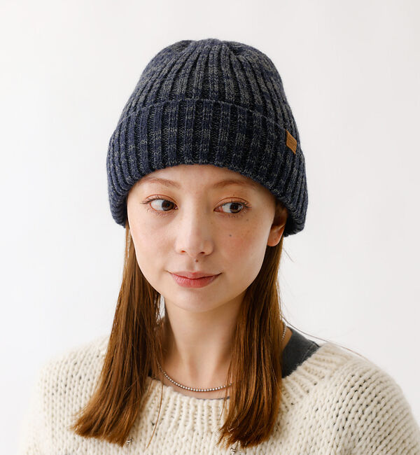 Rouge vif「【RUBEN/ルーベン】RUS-7125/リブボアニット帽/RIB BORE W」|その他|グレー系その他1